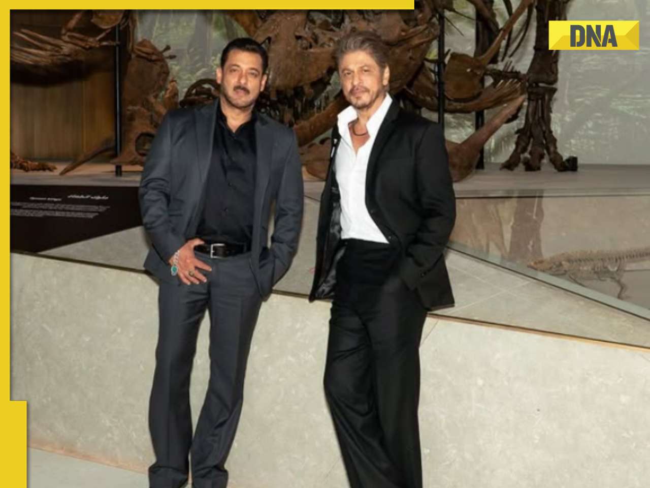 Salman Khan deelt foto met Shah Rukh Khan van reis naar Abu Dhabi, virale foto gaat rond op internet, fans zeggen ‘do bhai dono tabahi’