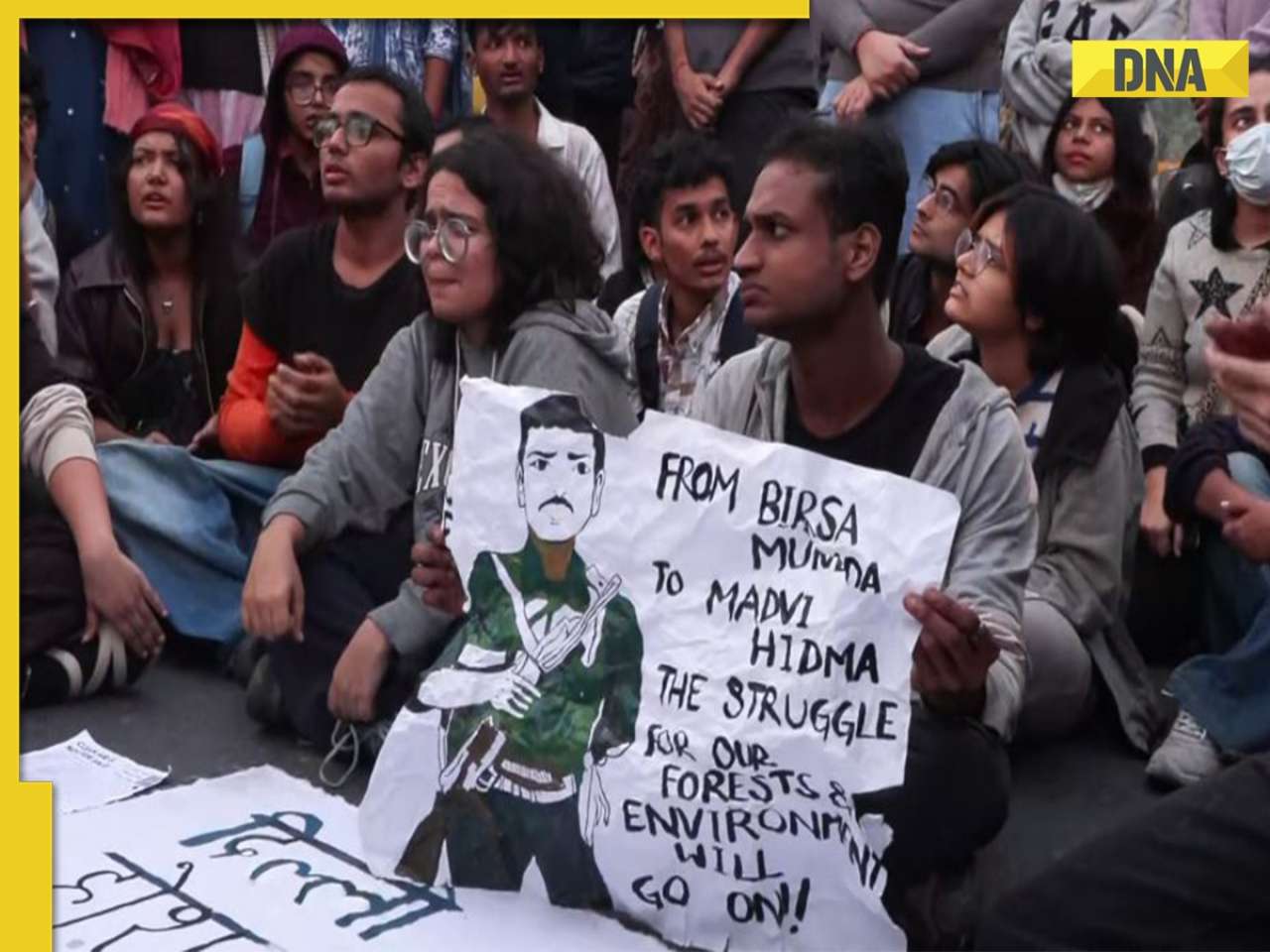 Delhi's India Gate once again sees protests over rising air pollution