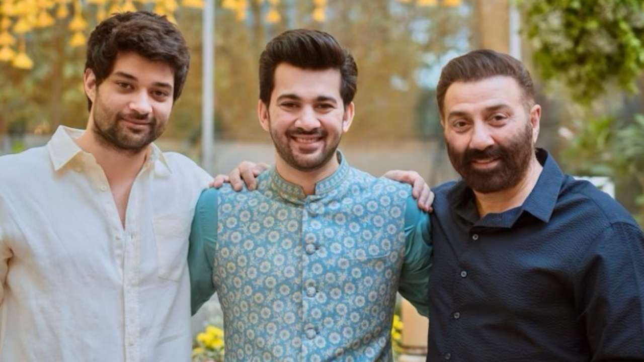 Sunny Deol and Pooja Deol's sons