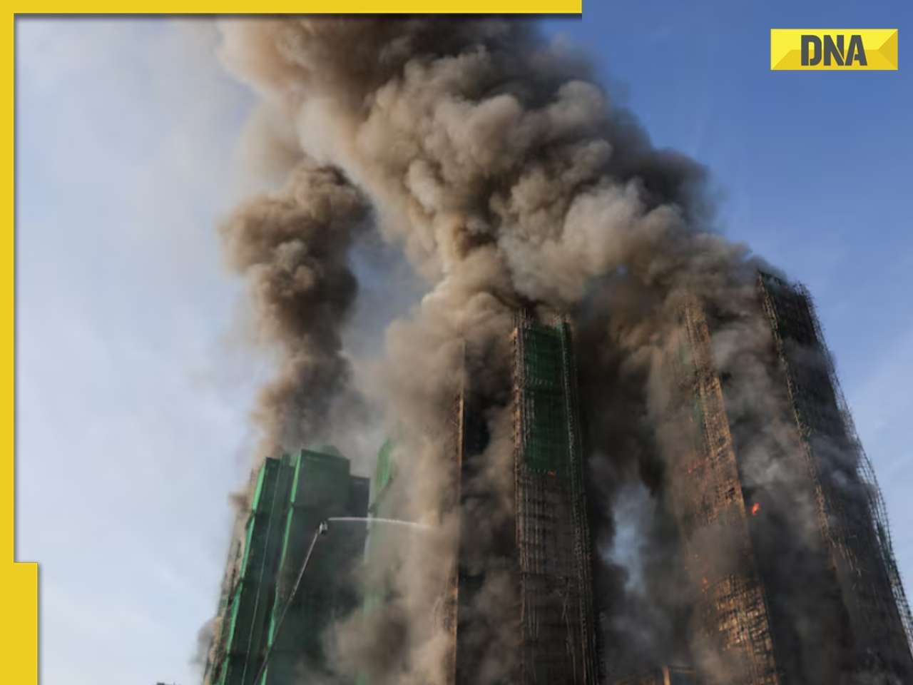 Hong Kong: 4 killed as massive fire engulfs multiple high-rise towers of residential complex 