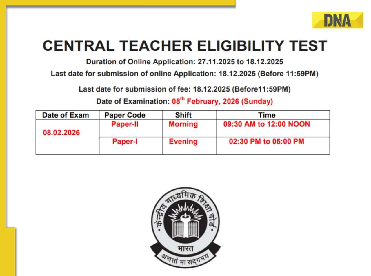 URGENTE! Edital CTET Fevereiro 2026 LIBERADO: Veja Como se Inscrever e GARANTA Sua Vaga!