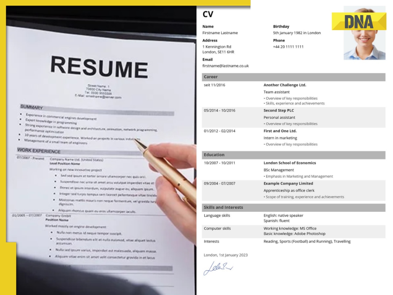 CV vs Resume: Key differences, which should you choose for your job application?
