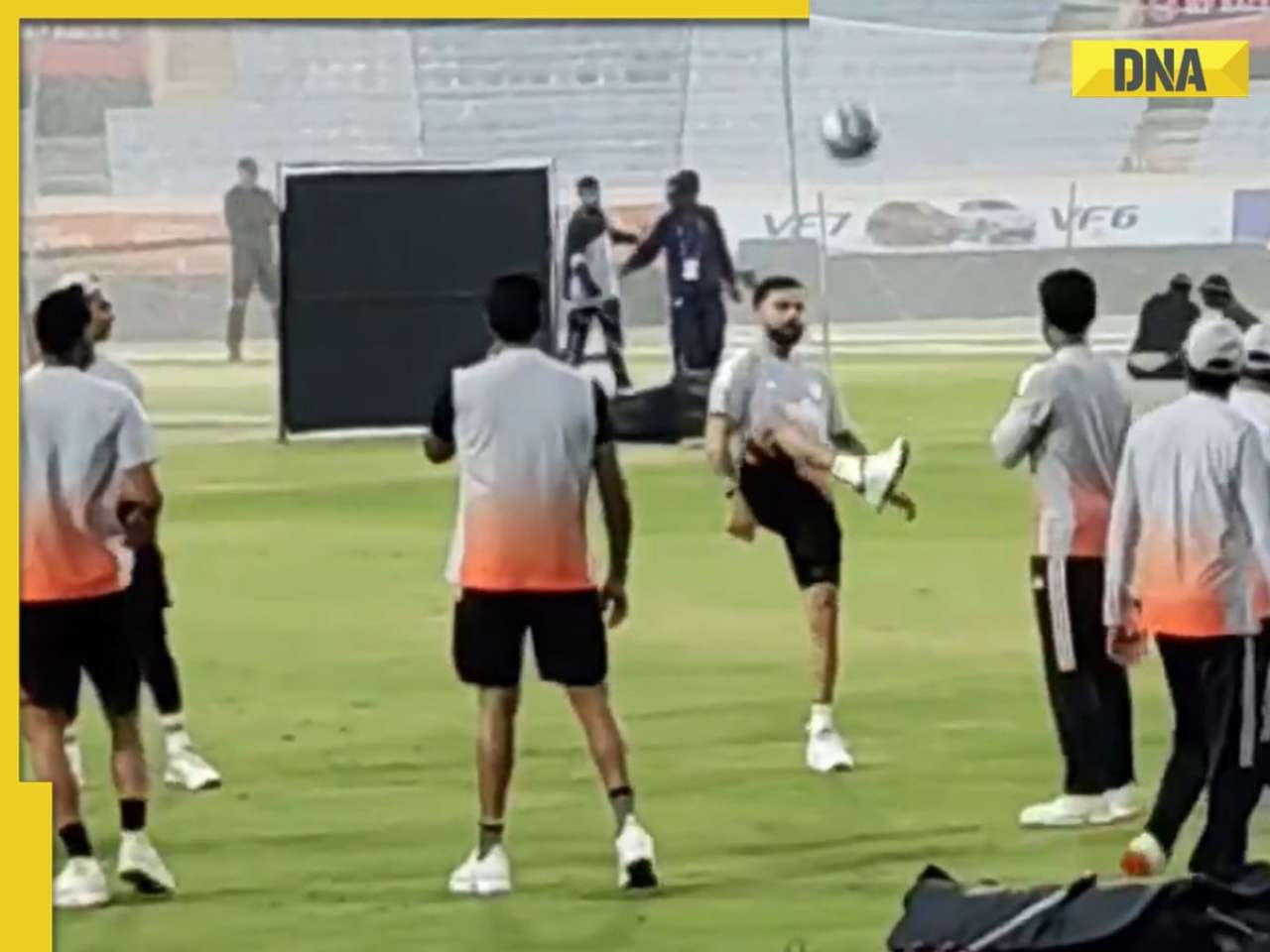 Watch: Virat Kohli turns football maestro as Team India enjoy high-energy session before South Africa ODI opener