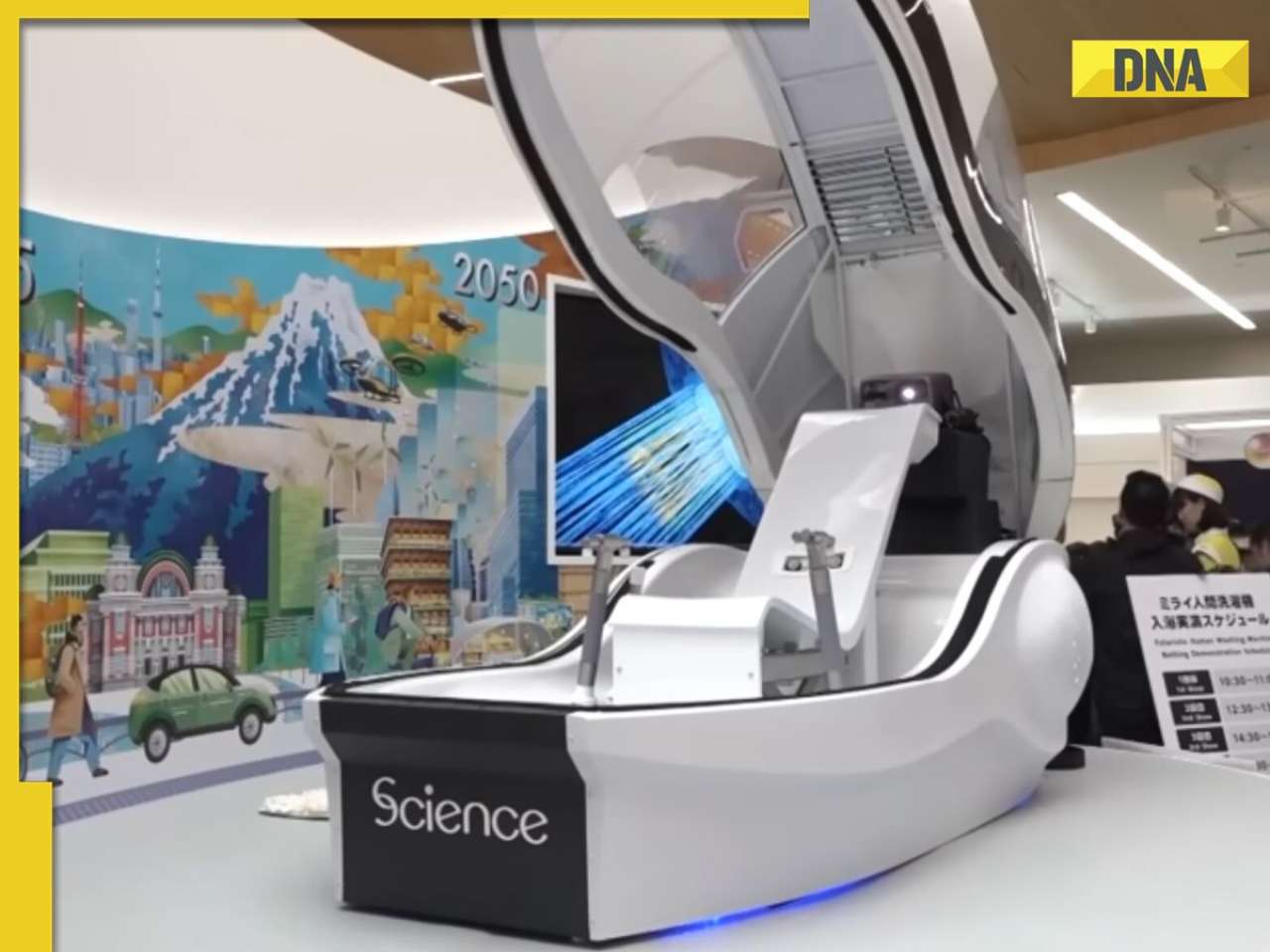 Japan’s new 'Human Washing Machine' cleans you in 15 minutes, first look of evolutionary AI-powered bath pod unveiled