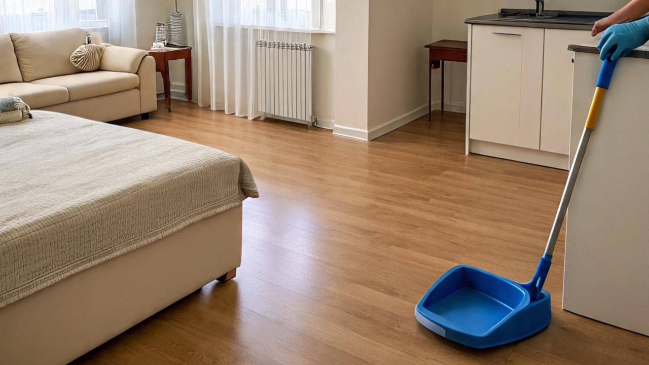 बिस्तर और कपड़ों को धोएं