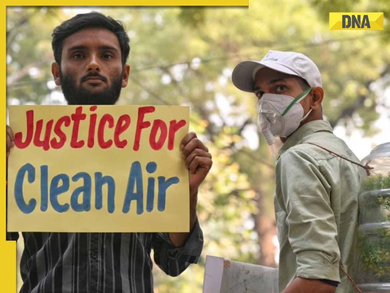 Delhi Anti-Pollution Protest: Demonstrators call from action amid toxic air; See STRIKING pics