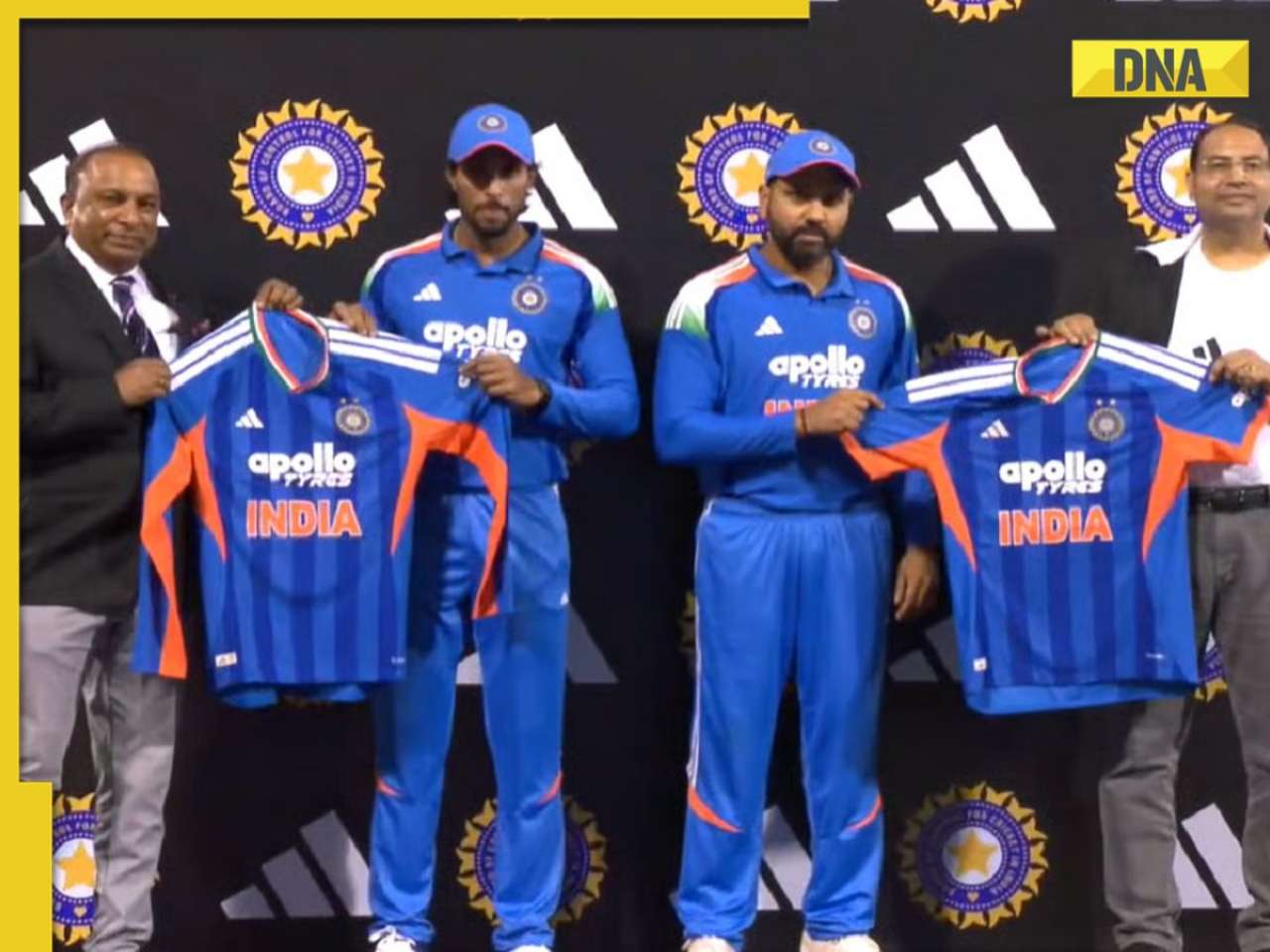 Ahead of T20 World Cup 2026, BCCI unveils Team India's striking new jersey with tricolour touch