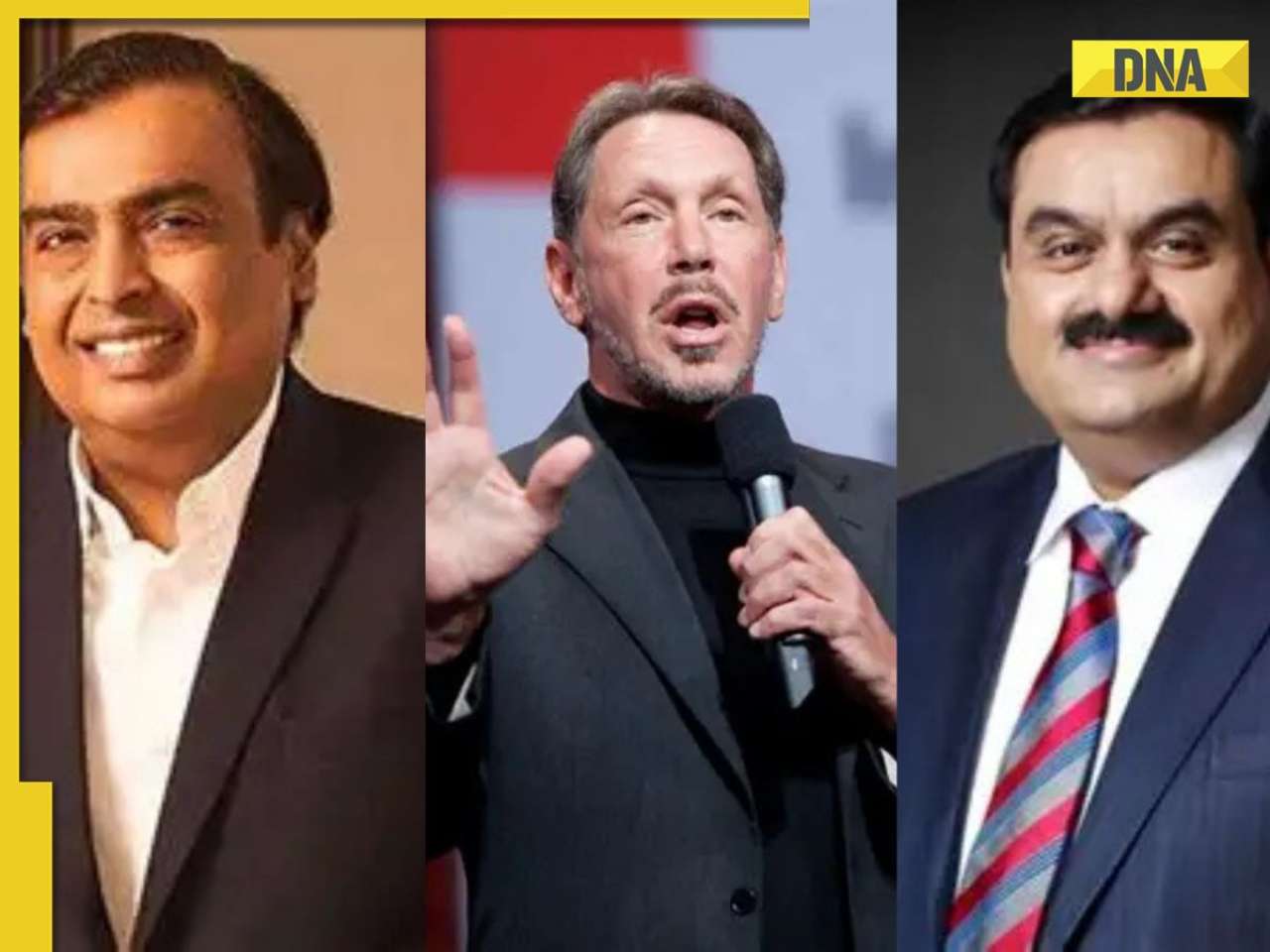 Oracle’s Larry Ellison becomes second richest again, Mukesh Ambani net worth increases to Rs 95,2865..., now ranks..., check Gautam Adani’s rank, net worth