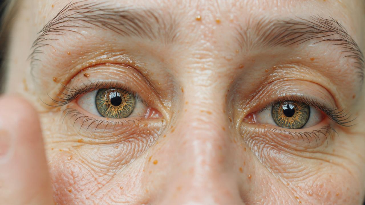 आंखों के आसपास सूजन  