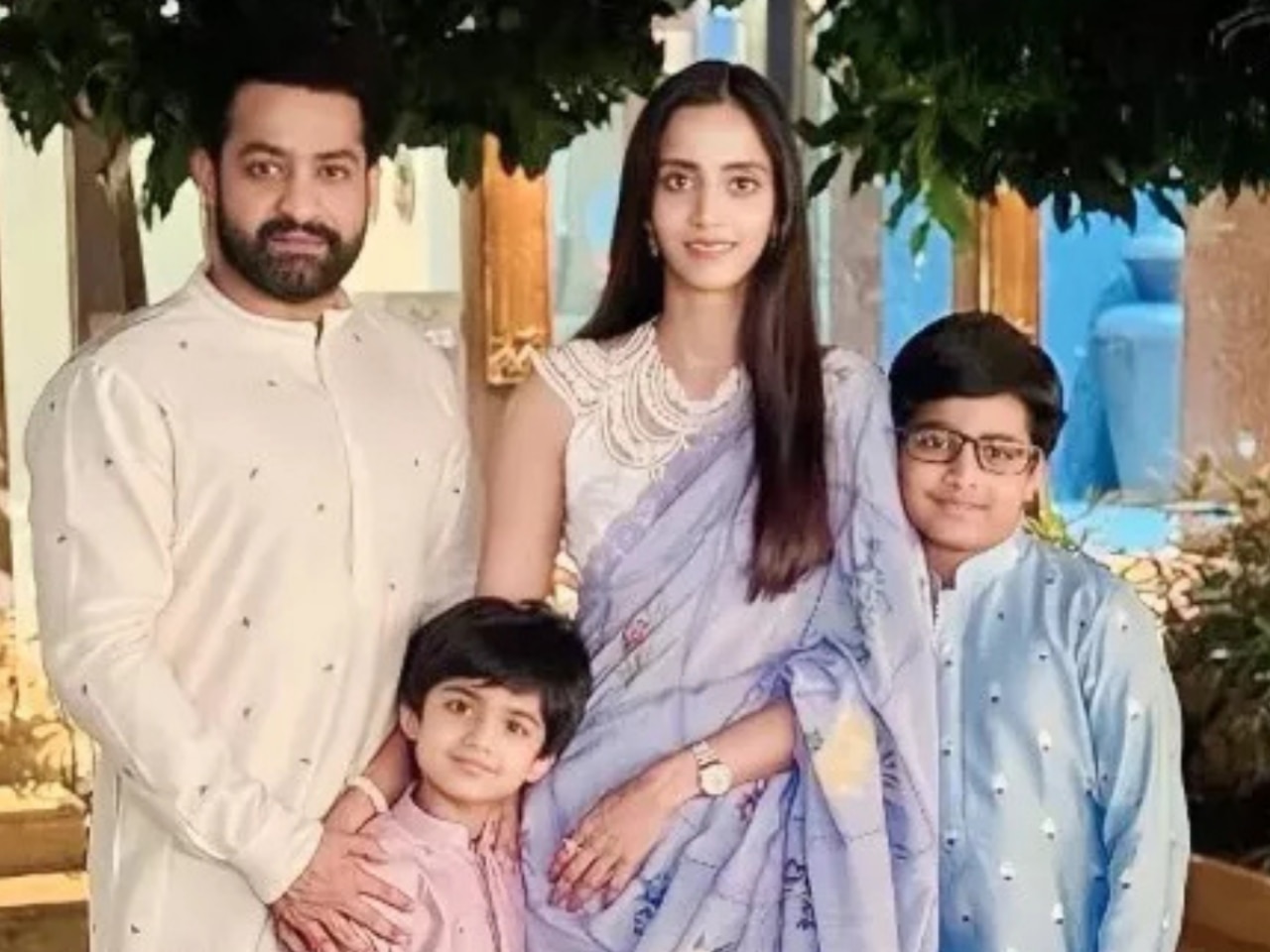 Jr NTR with his biggest critic and family