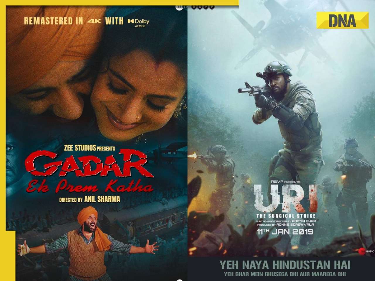 Gadar to Uri: Iconic patriotic film dialogues that still give us goosebumps and invoke national pride