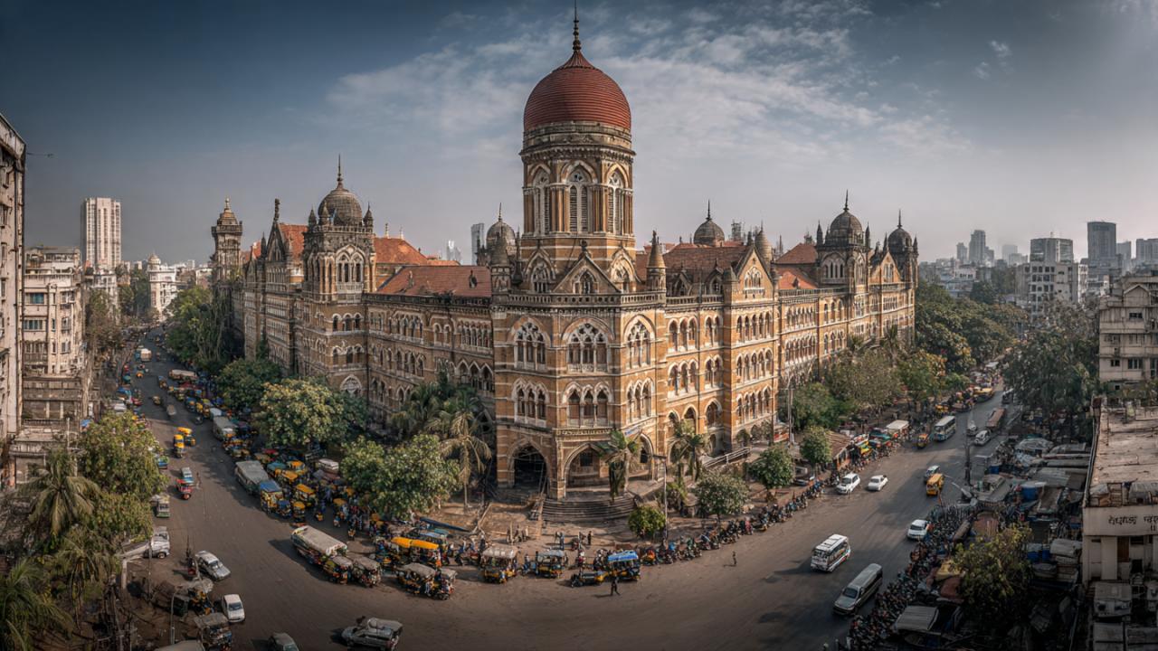 3. बॉम्बे जनरल पोस्ट ऑफिस