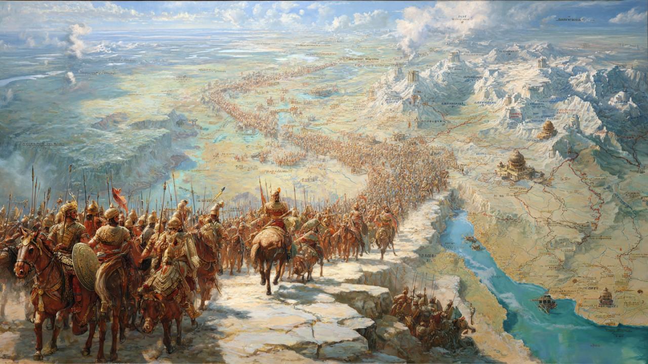 चंद्रगुप्त मौर्य का सिंधु घाटी के पार नियंत्रण