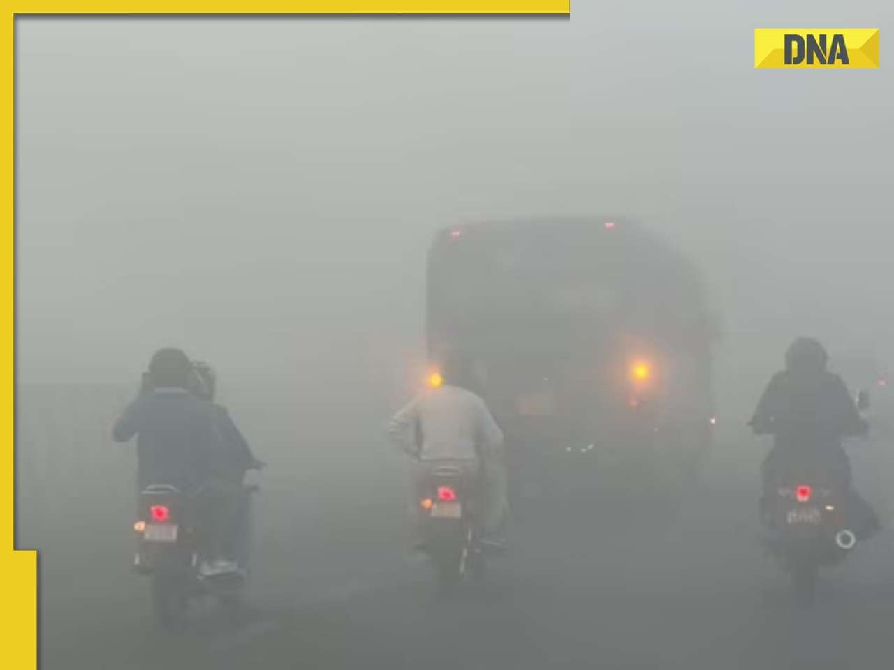 Delhi-NCR chokes under thick Smog, visibility drops to near zero as AQI hits 493, restrictions remain in place; Check area-wise pollution level here