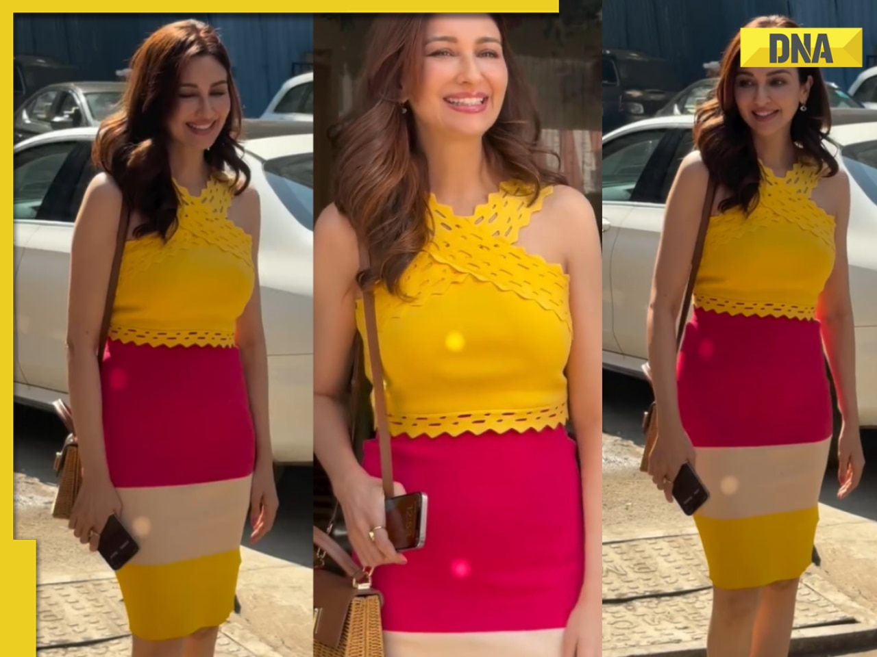 Dhurandhar star Saumya Tandon serves beach holiday vibe in bright yellow top, photos go viral