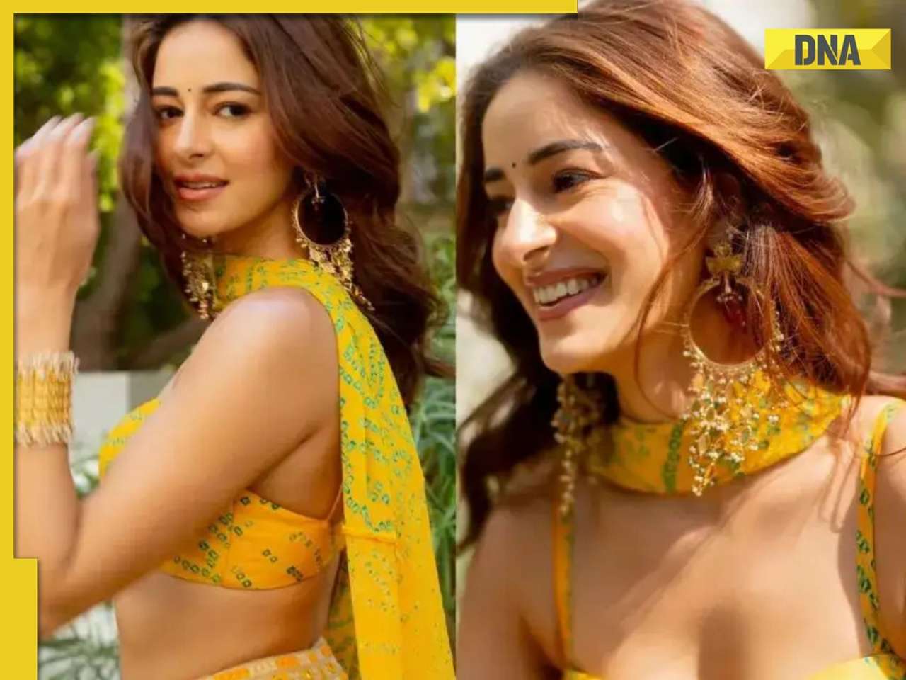 Ananya Panday reunites with Tu Meri Main Tera Main Tera Tu Meri co-star Kartik Aaryan; stuns in bandhani meets benarasi outfit by…; SEE pics