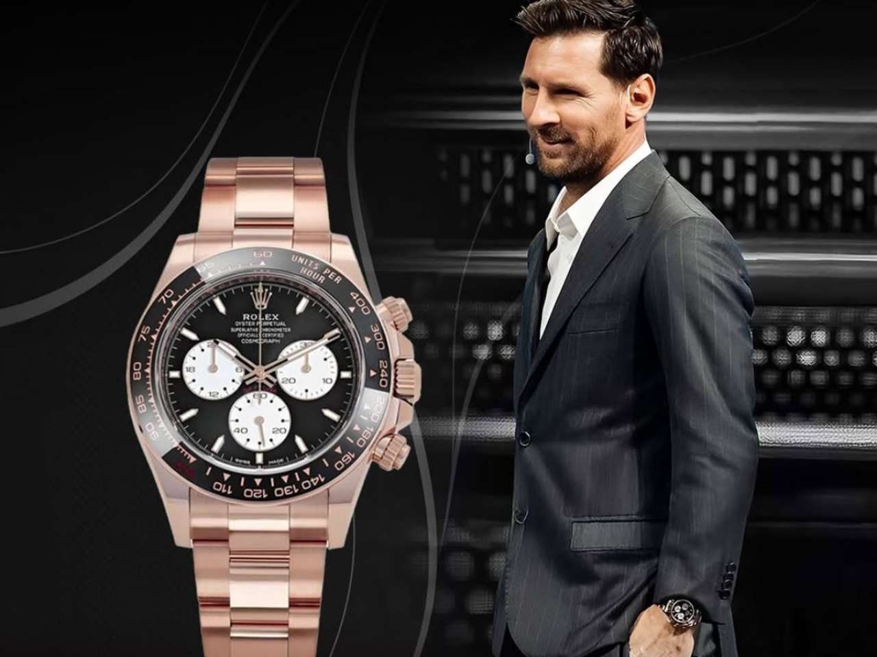 Lionel Messi's Rolex Cosmograph Daytona 'Le Mans'