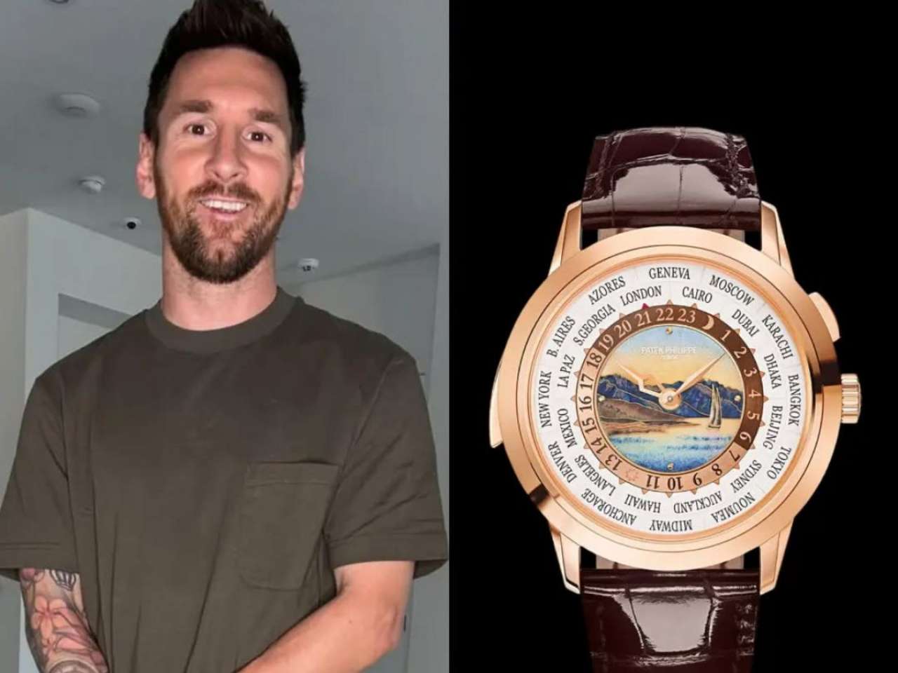 Lionel Messi's Patek Philippe World Time Minute Repeater