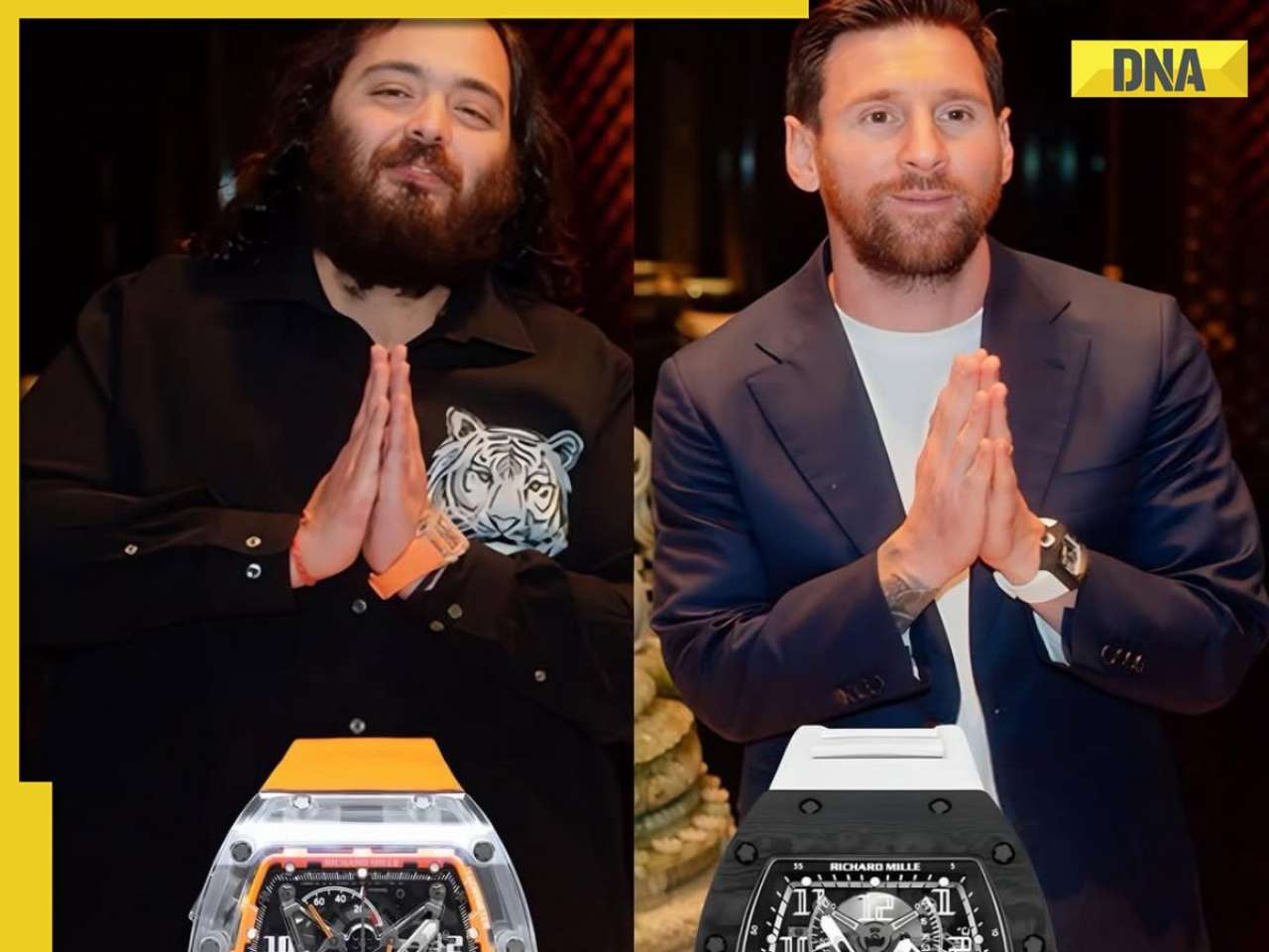 general Anant Ambani's watch vs Lionel Messi's gift: Mukesh Ambani's son flaunts rare Richard Mille timepiece during Vantara visit worth Rs..., know cost, design, rarity