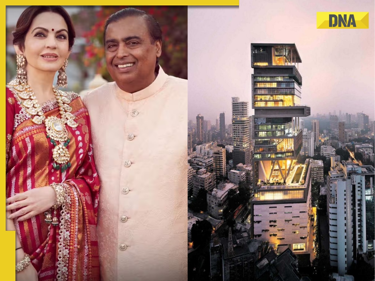 Inside Mukesh Ambani, Nita Ambani's Antilia: Asia’s most expensive house worth Rs..., it has 27 floors, 10 lifts