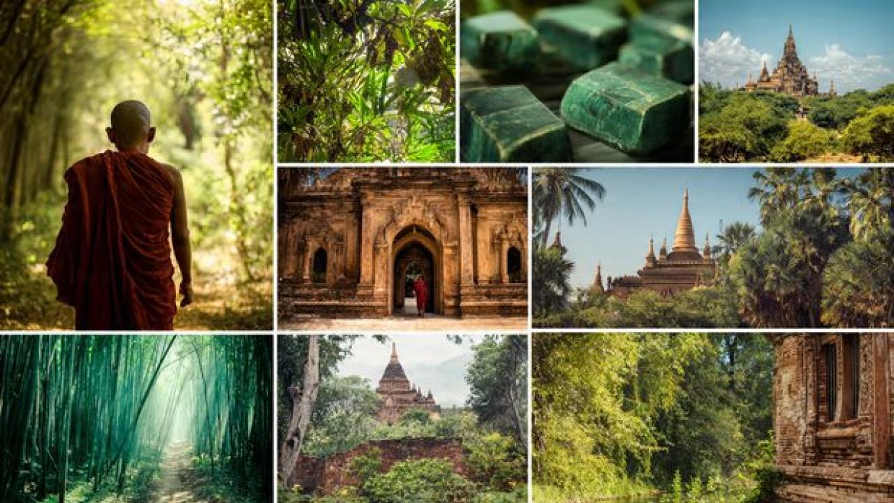 म्यांमार के प्रमुख पर्यटन स्थल