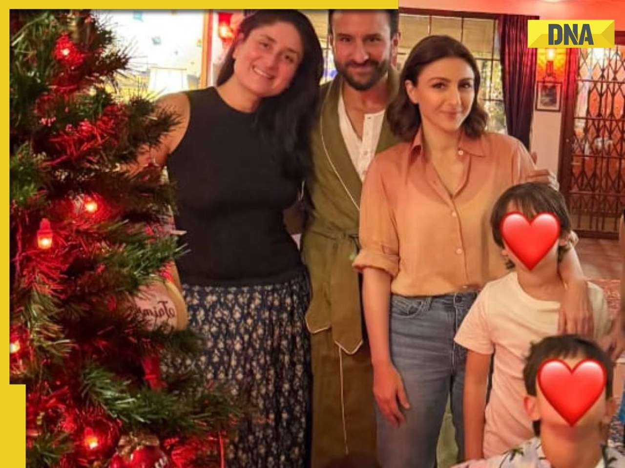 Saif Kareena Taimur celebrate give family goals, celebrates Christmas, Soha Ali drops viral photos, netizens react: 'Perfect Family Goals'
