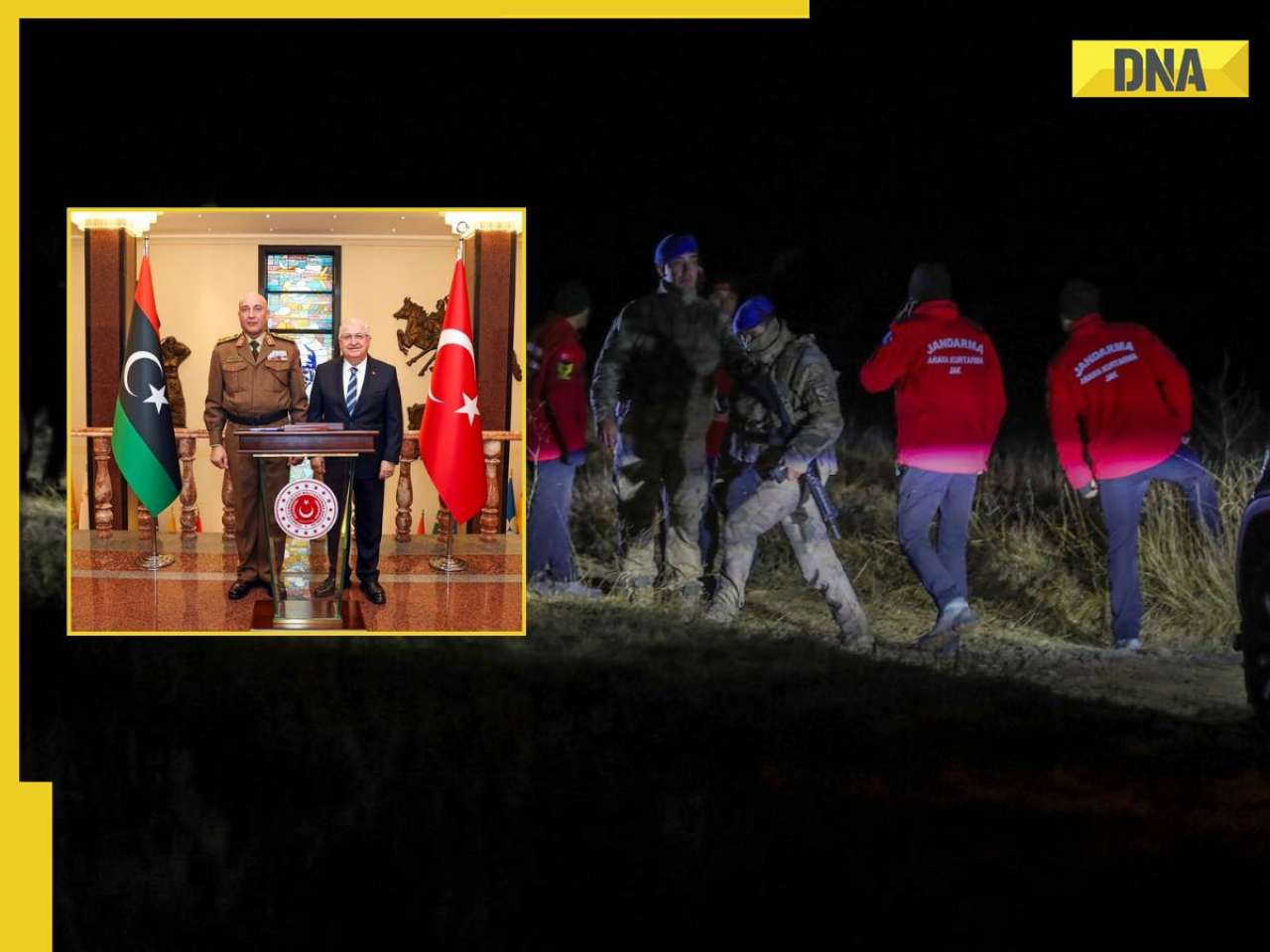 Libyan army chief, four other officers killed as private plane crashes in Turkey's Ankara moments after high-level defence talks, investigation underway