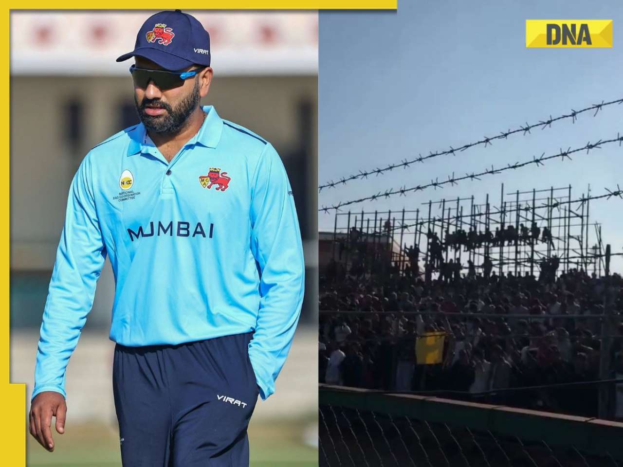 Watch: Jaipur crowd's 'Rohit bhai ko bowling do' chant during Vijay Hazare Trophy match sends internet into frenzy