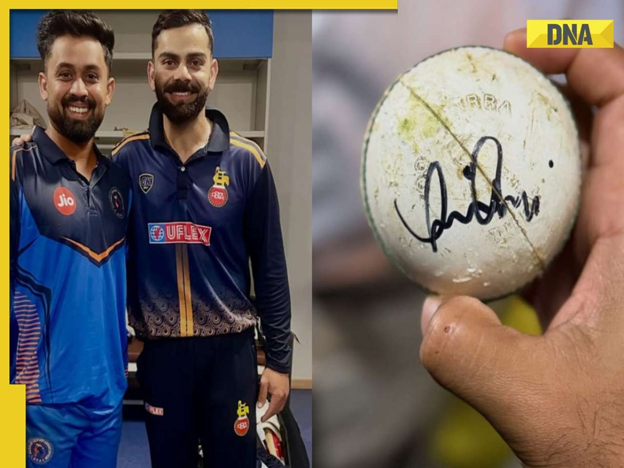 Who is Vishal Jayswal? Gujarat spinner who got signed match ball from Virat Kohli after VHT clash, here's all you need to know