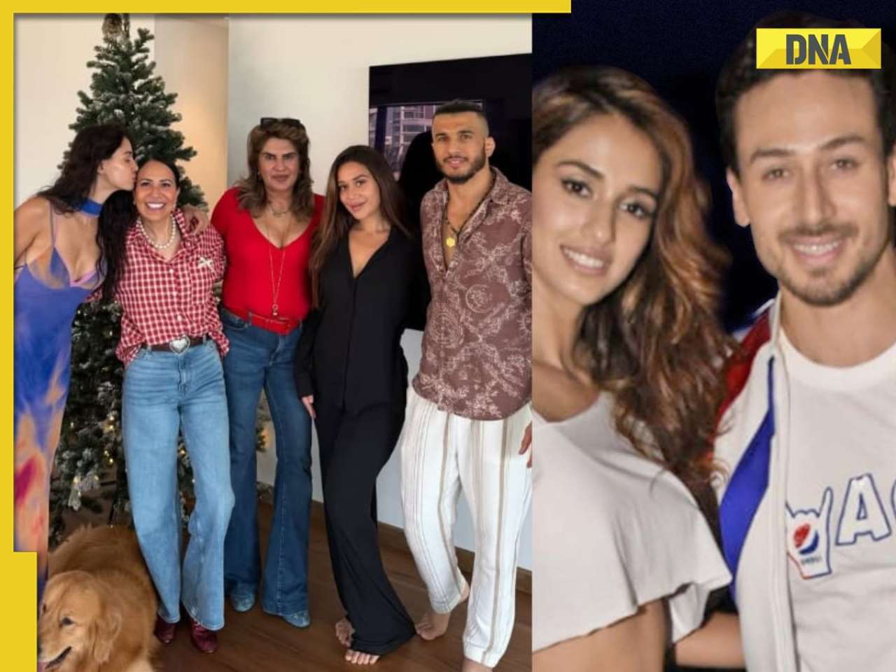 Disha Patani celebrates Christmas 2025 with ex-boyfriend Tiger Shroff's family, but Baaghi star is missing from festivities
