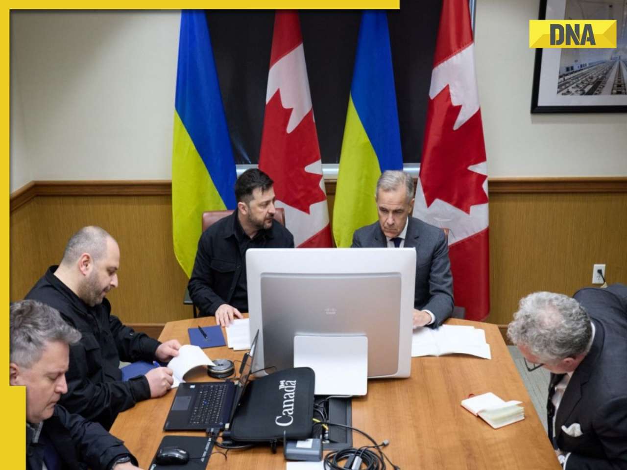 Ukrainian President Volodymyr Zelenskyy holds talks with NATO, EU leaders ahead of talks with Trump, urges them for ‘strong positions’ against Putin