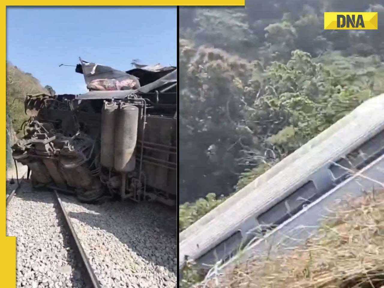 13 died, hundreds injured after train derails in Southern Mexico, WATCH video