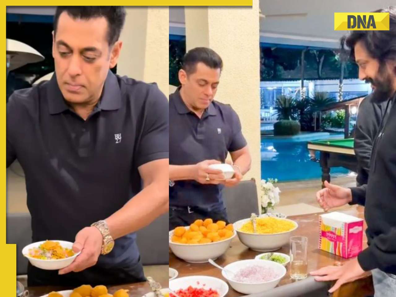 Salman Khan bereidt ‘absoluut heerlijke’ Bhel Puri voor Riteish Deshmukh, netizens zeggen ‘5 crore ki ek gerecht’