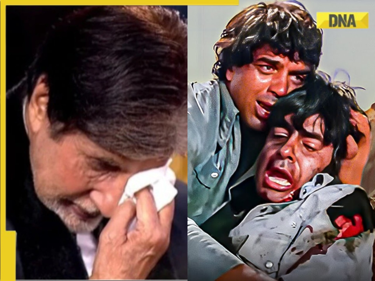 Virale video: Amitabh Bachchan breekt met de herinnering aan Dharmendra, deelt een nooit eerder gehoord verhaal achter Sholay: “Itni zor se unhone mujhe…”