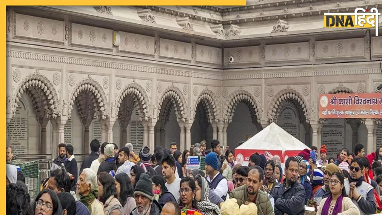 काशी-अयोध्या और खाटूश्याम के दरबार में 3 किमी लंबी लाइनें, नए साल पर देशभर के मंदिरों में उमड़ा जनसैलाब