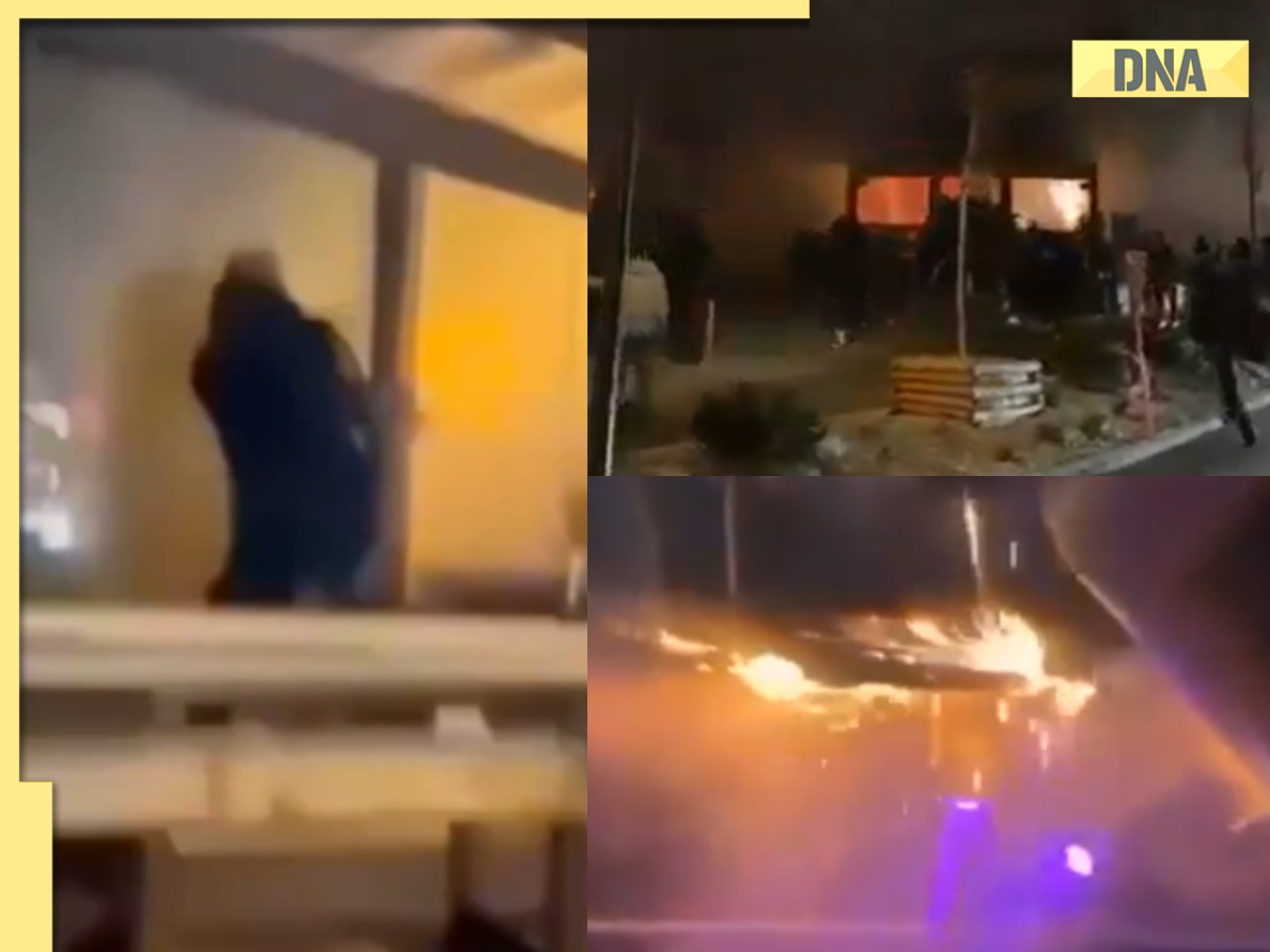 Switzerland ski resort fire: Viral video captures massive breaking out on New Year's day in Crans-Montana; WATCH