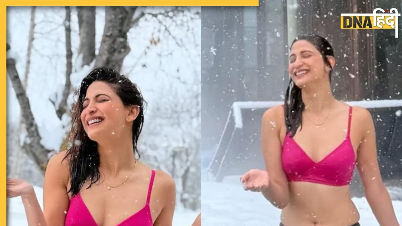 कड़ाके की ठंड में चढ़ा सोशल मीडिया का पारा, बिकिनी पहन पूल मस्ती करती हुई हॉट हसीना की फोटो वायरल  