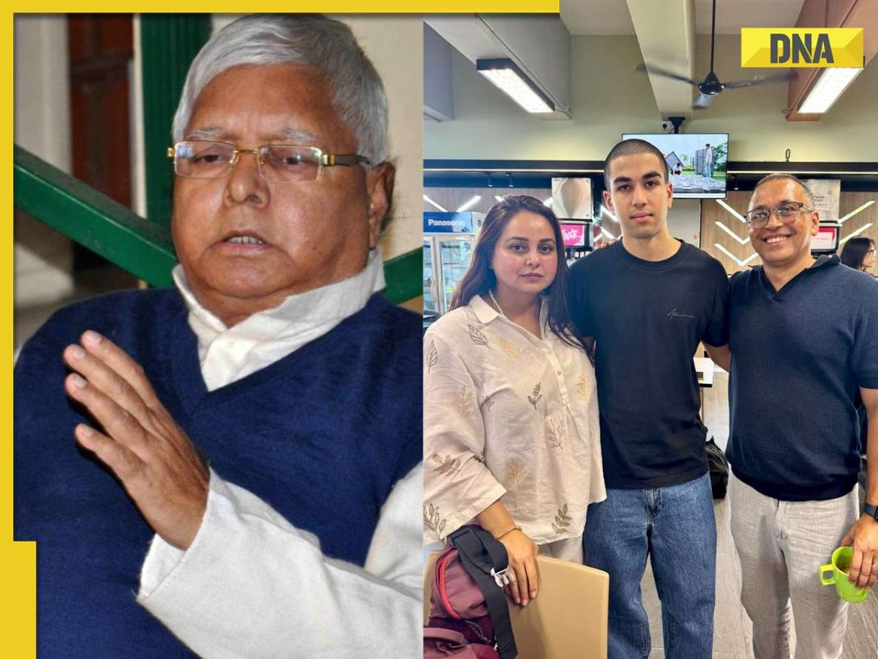 Lalu Prasad Yadav’s grandson joins foreign military, not Indian Army, mother Rohini Acharya shares emotional post