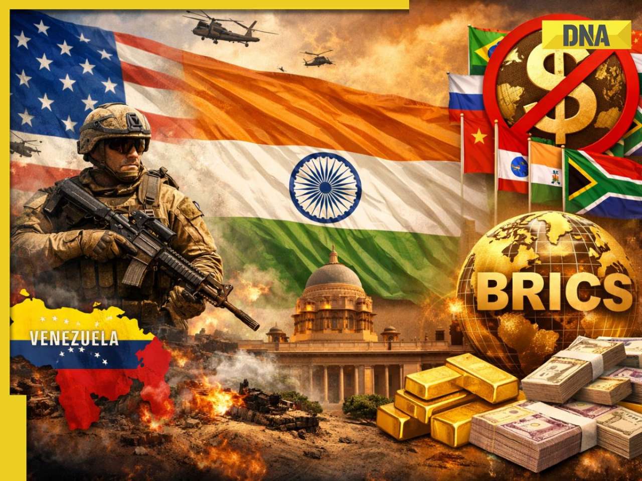 US raid of Venezuela: India’s cautious reaction, De-dollarisation and BRICS 