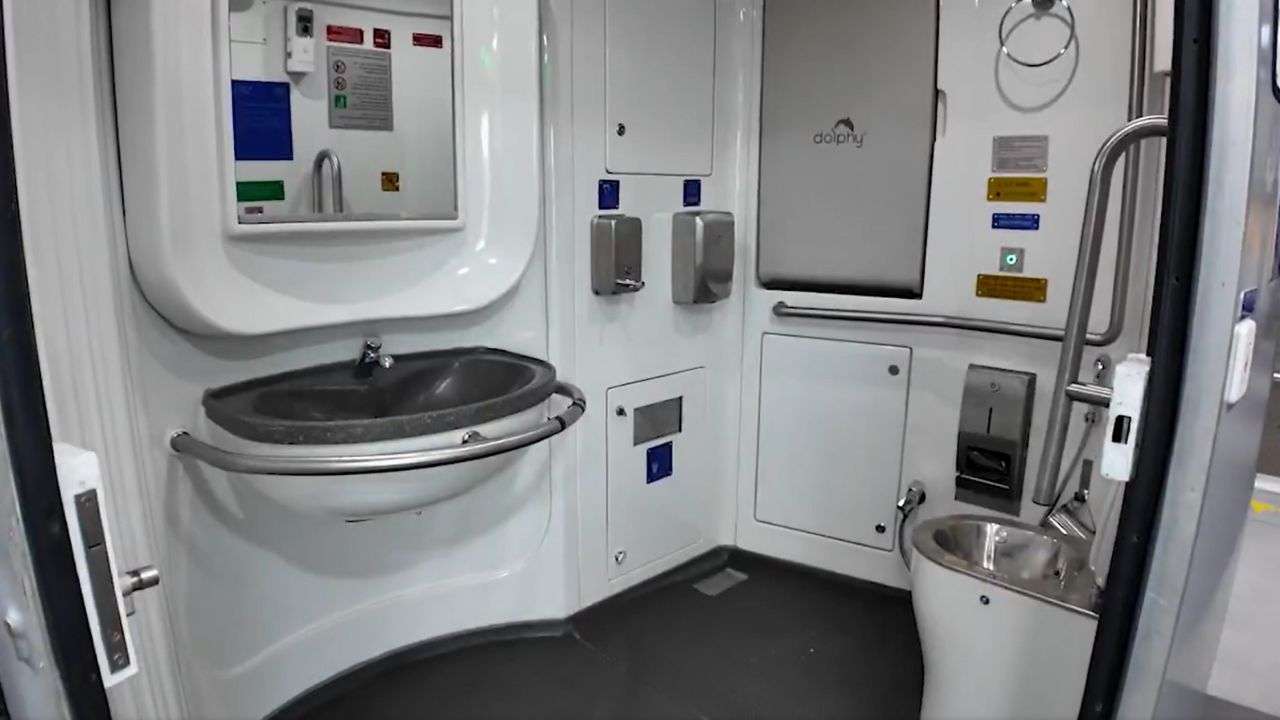 Upgraded facilities: Toilets