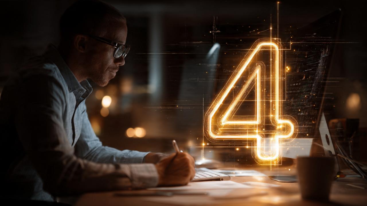 मूलांक 4 -  स्थिरता और व्यवस्था की क्षमता 