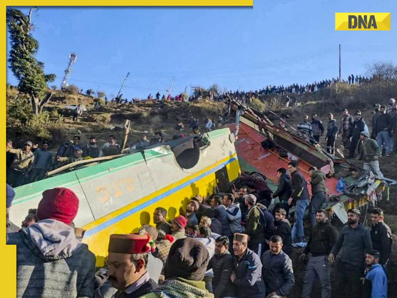Himachal bus accident: 14 people dead, PM Modi announces ex-gratia compensation for victims