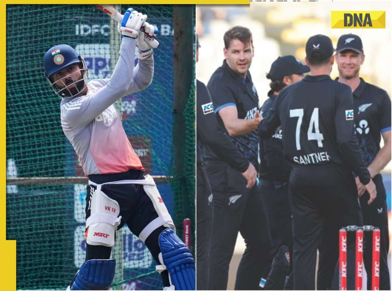 India vs New Zealand Highlights, 1st ODI: KL Rahul finished off in style with a SIX as IND beat NZ by 4 wickets