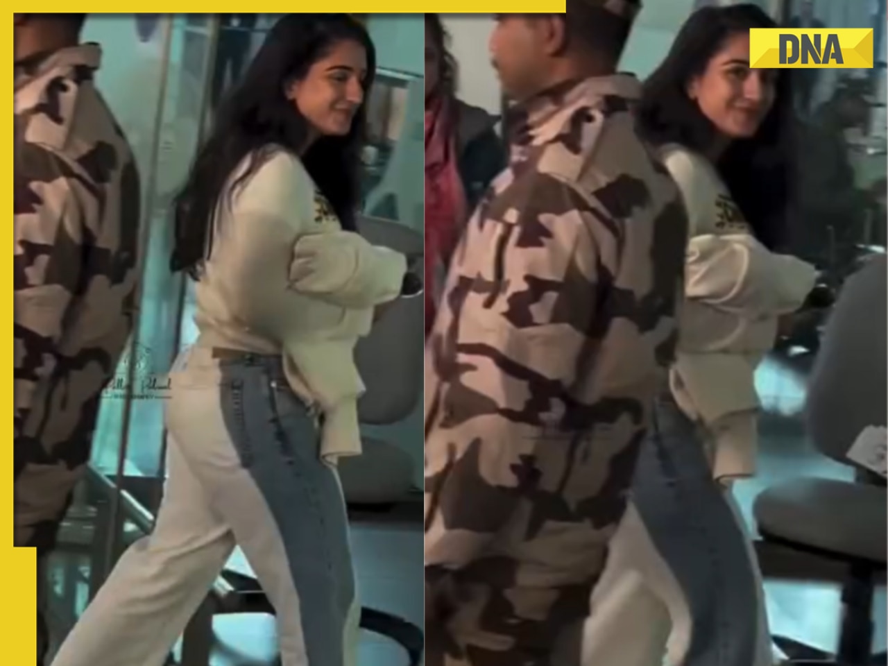 Radhika Merchant's airport style in luxury jumper, dual-toned denim jeans worth Rs...grabs attention; internet reacts