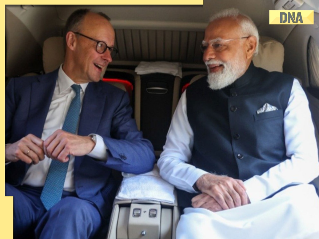 German Chancellor's India Visit LIVE: PM Modi and Merz share car ride, hint at deepening India-Germany ties