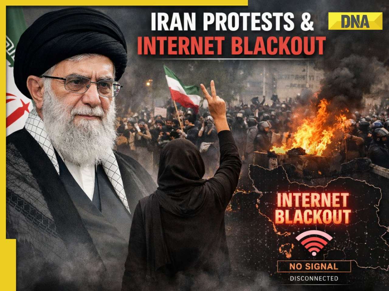 Iran protests: Khamenei’s severe crackdown on communication, disrupts Elon Musk’s Starlink access with military grade jammers, is Russia, China involved?