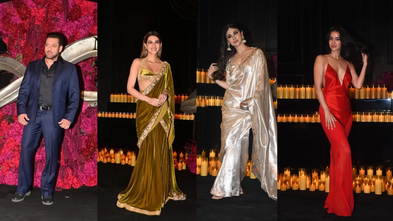 A reception straight out of Bollywood