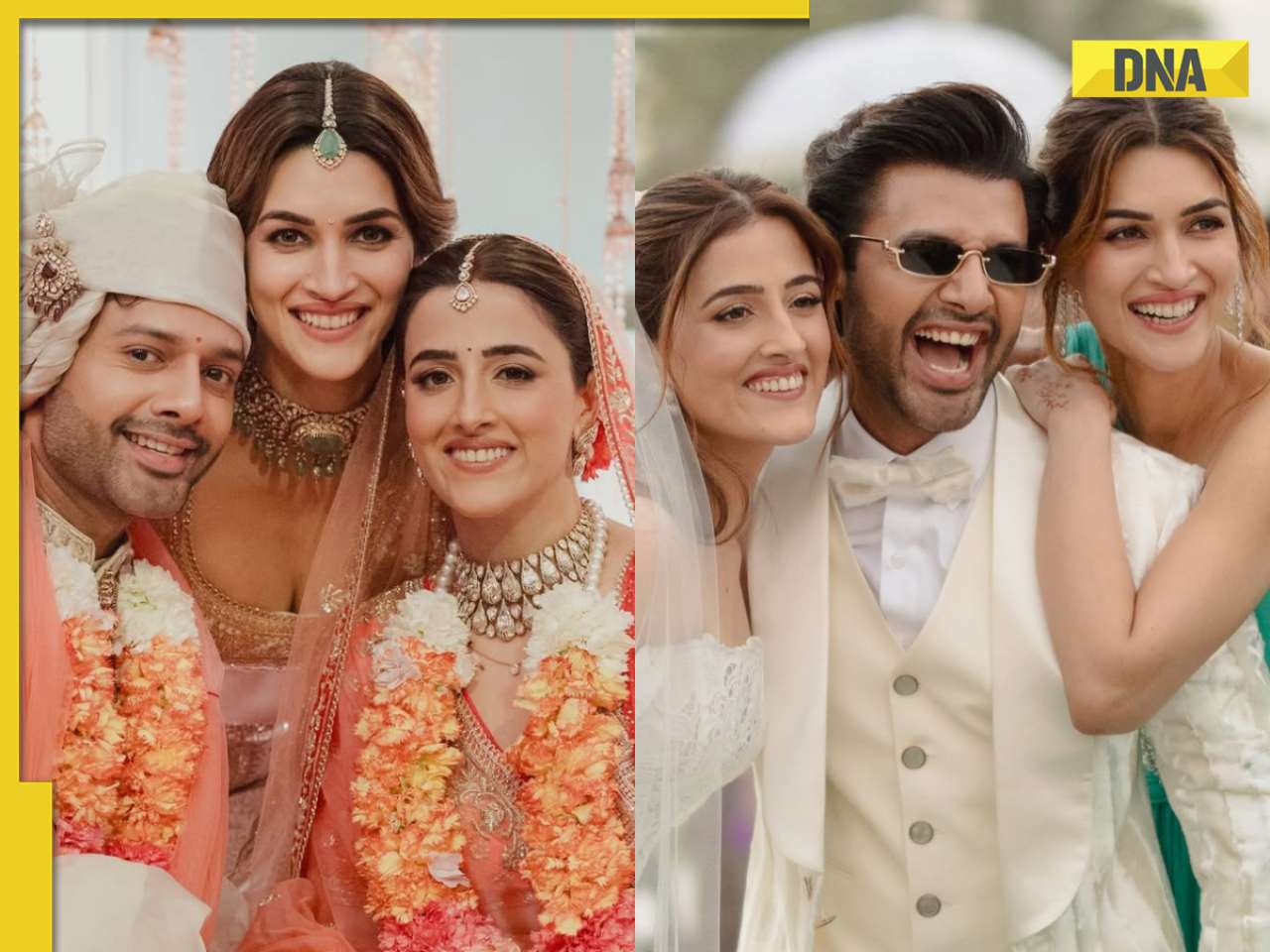 Kriti Sanon schrijft emotionele notitie voor zus Nupur Sanon, Stebin Ben; deelt nooit eerder vertoonde trouwfoto’s