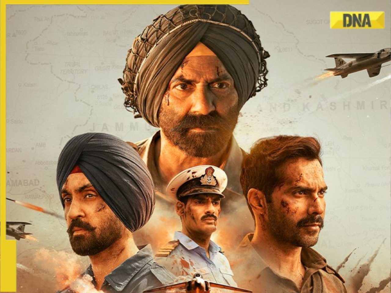 Sunny Deol, Diljit Dosanjh, Varun Dhawan en Ahan Shetty ontketenen de hel in Pakistan met verbeterde beelden, krachtige dialogen en een impactvolle verlossing van de teaser