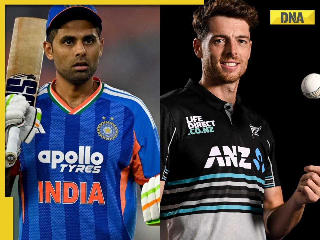 India vs New Zealand T20Is: Full schedule, squads, match timings and live streaming details